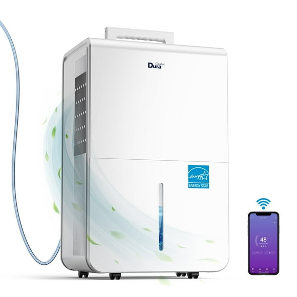 Dehumidifier for home with Pump Hose,Up to 4500 Sq.Ft Large Rooms 50 Pints Dehumidifier with WIFI