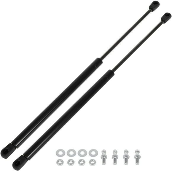 ECCPP 17Inch/45Lbs/200N Lift Support Struts Gas Springs Fit For Rear Window Truck Cap Camper Shell Canopy Bed Cover Storage Box Cabinet Tool Box Replaces C1604270 Set Of 2