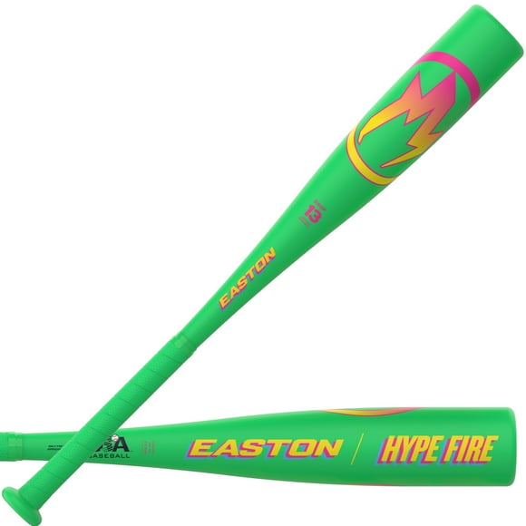 Easton | HYPE FIRE T-Ball Bat | USA | -13 | 2 5/8" Barrel | 1 Pc. Composite | 26 Inch | Green