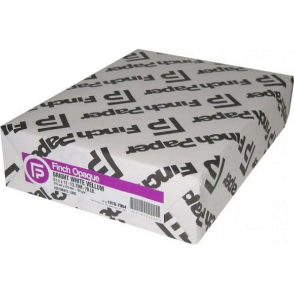 Finch Opaque Bright White Smooth 60# 11"x17" 500 sheets