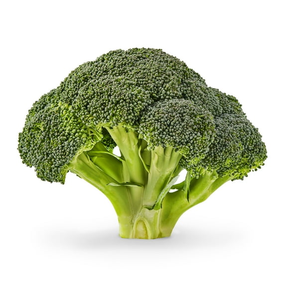 Fresh Whole Green Broccoli Crowns, 1 Each