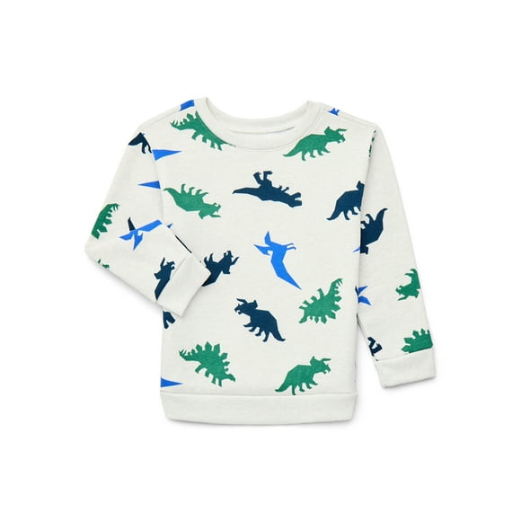 Garanimals Toddler Boy Printed Fleece Sweatshirt, Sizes 2T-5T