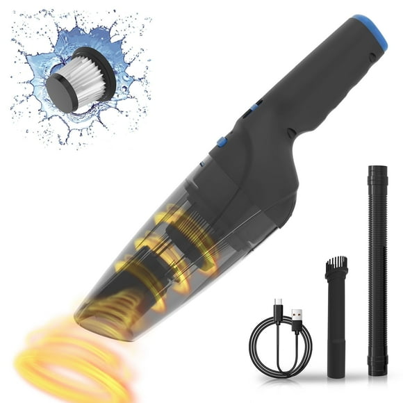 Handheld Vacuum Cordless, Rechargeable Car Vacuum Cleaner with 25 Mins Runtime, Mini Hand Vacuum with 10000 Pa Powerful Suction