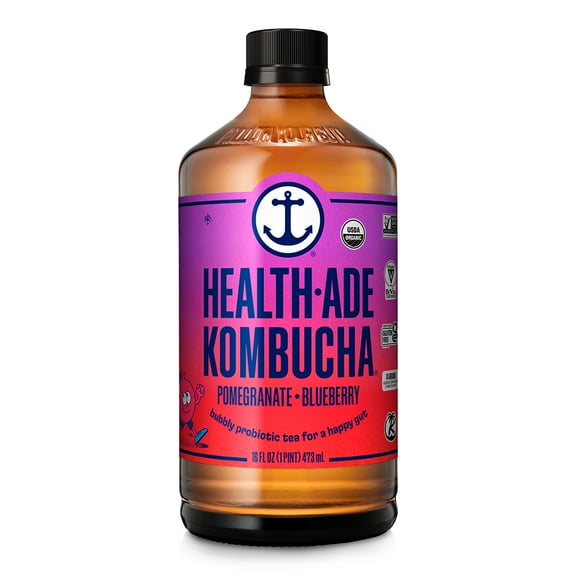 Health-Ade Blueberry Pomegranate Kombucha, 16 oz