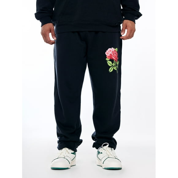 Hija De Tu Madre, Unisex Graphic Jogger, Roses, Sizes XS-3XL