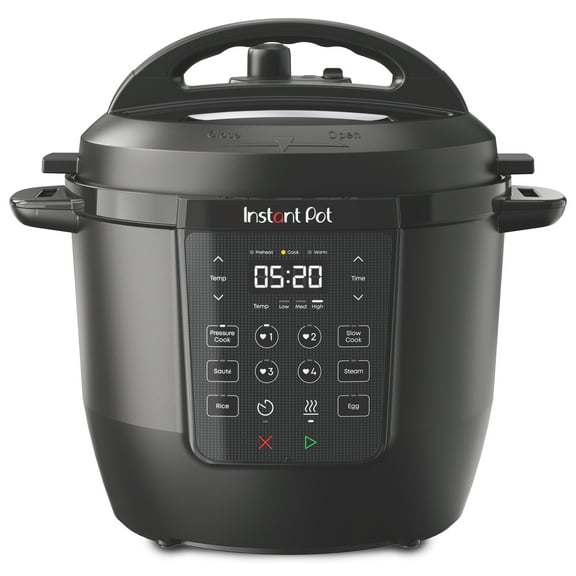 Instant Pot 6Qt RIO Chef Series 7-in-1 Multi-Cooker, Pressure Cooker, Slow Cook, & More, Black