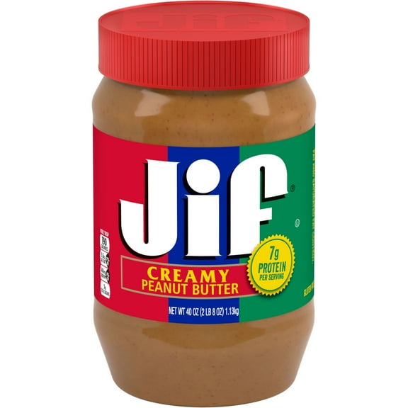 Jif Creamy Peanut Butter, 40-oz Jar
