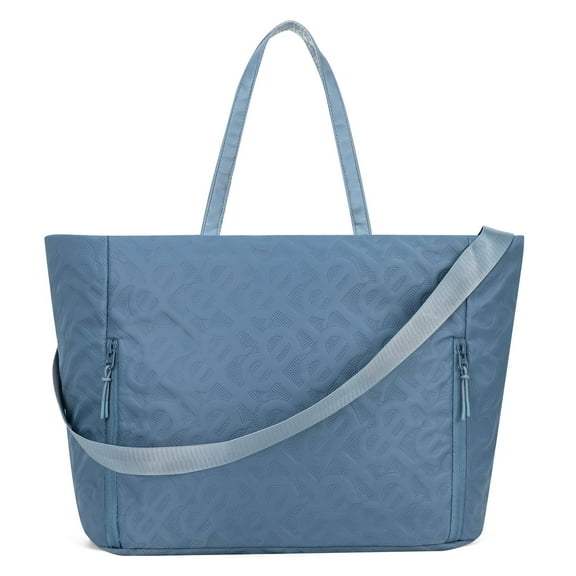 Kabaqoo Shoulder Handbag for Women, Foldable Storage Bag with Zipper for Work, Travel