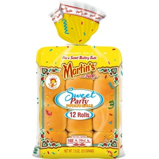 Martins Sweet Party Potato Rolls, Fresh Mini Dinner Rolls, 2" Buns