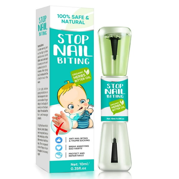 Nail Biting Treatment for Kids, Stop Nail Biting Treatment, Natural Thumb Sucking Stop for Kids, Nail Biting Prevention, Nail Care for Healthy Nail Growth