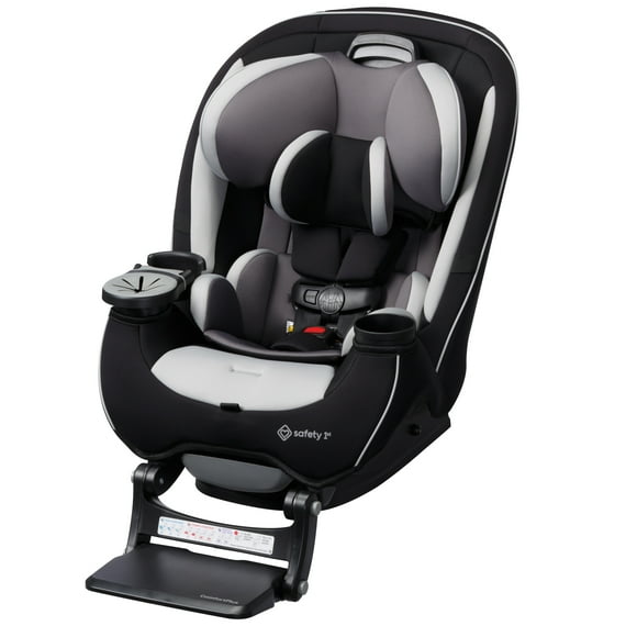 Safety 1st Grow and Go Extend n Ride LX All in One Convertible Infant & Toddler Car Seat, Black Pepper