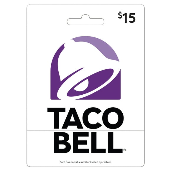 Taco Bell $15 Gift Card