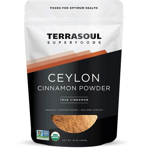 Terrasoul Superfoods Organic Ceylon Cinnamon Powder, 1 Lb