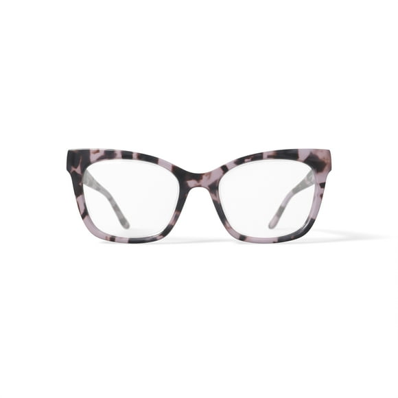 Walmart Women's MV020 Liz Cat Eye Prescription Eyeglasses with Case, Tortoise