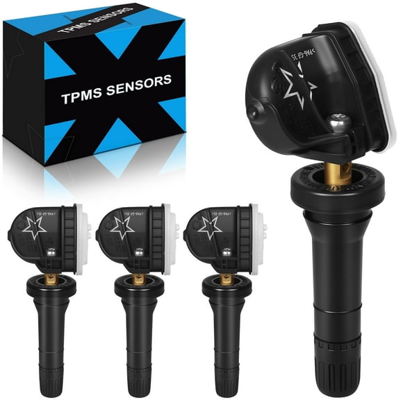 YZHIDIANF 4PCS TPMS Sensor for Chevy 315MHz Pre-programmed Tire Pressure Monitoring System Sensor Fit for Buick for Cadillac for GMC for Hummer for Pontiac for Saturn Replaces #13598771, 13598772